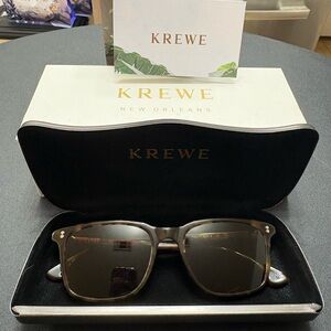 NEW in box KREWE Dark Tortoise Sunglasses